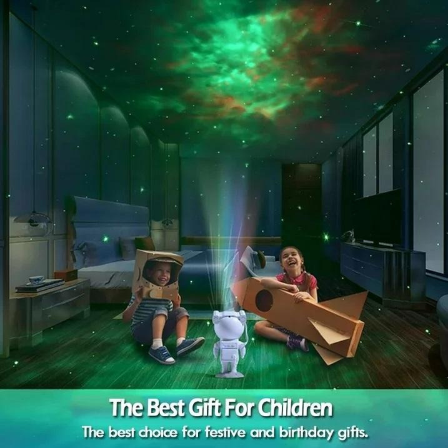 Astronaut Galaxy Projector by Buzz Street™