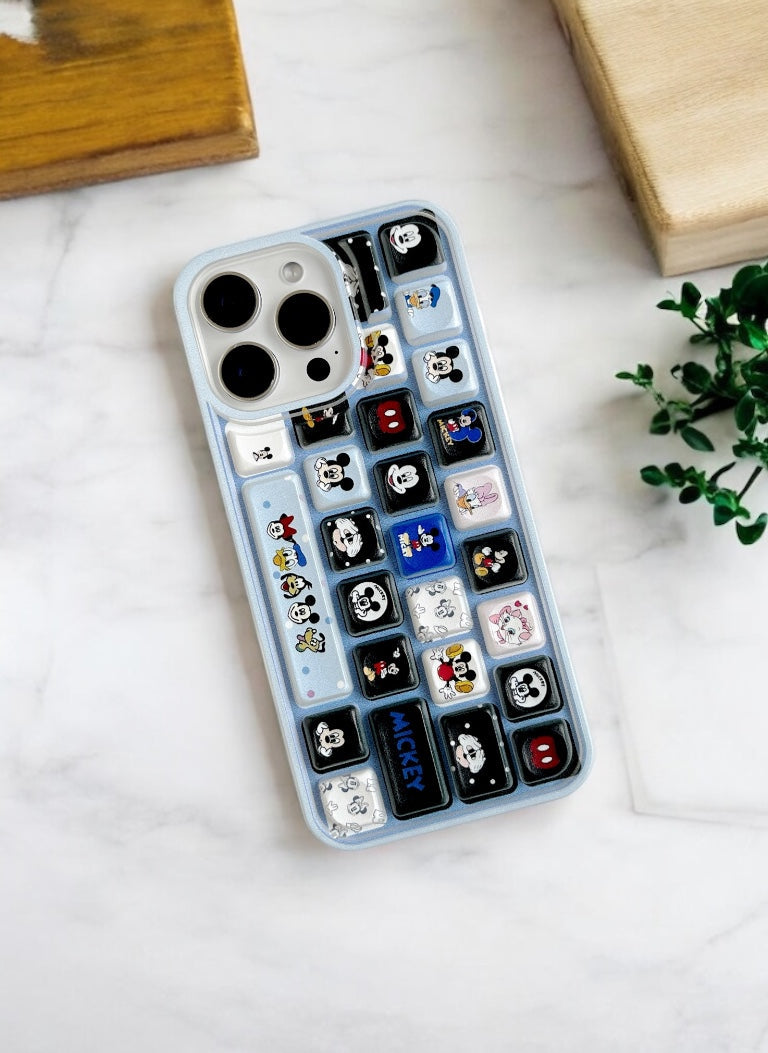 Blue Mist Kawaii Keypop Phone Case
