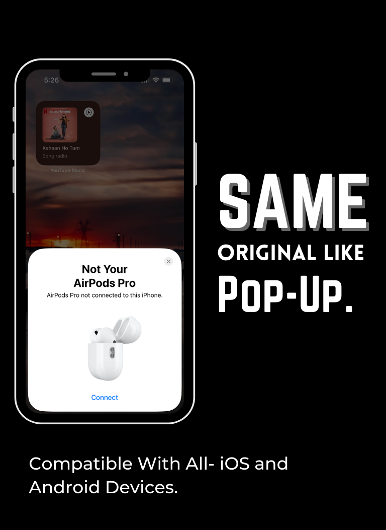 AirPods Pro 2nd Gen With ANC | Free Silicone Case & 5000mAH Mag Safe