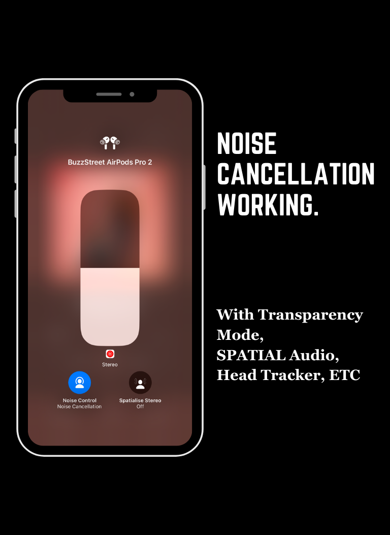 AirPods Pro 2nd Gen With ANC | Free Silicone Case & 5000mAH Mag Safe