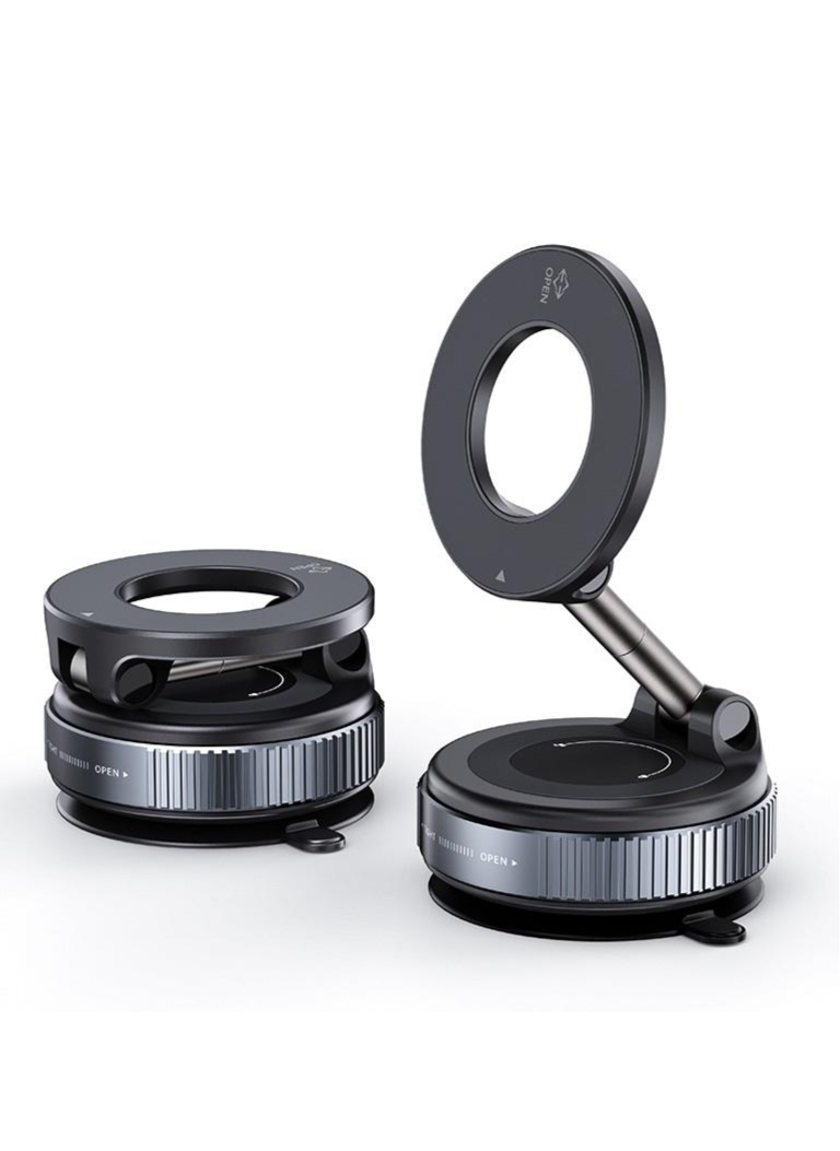 Buzz SnapMount Magnetic 360° Universal Phone Holder for Content Creation | Car & Desk Mount