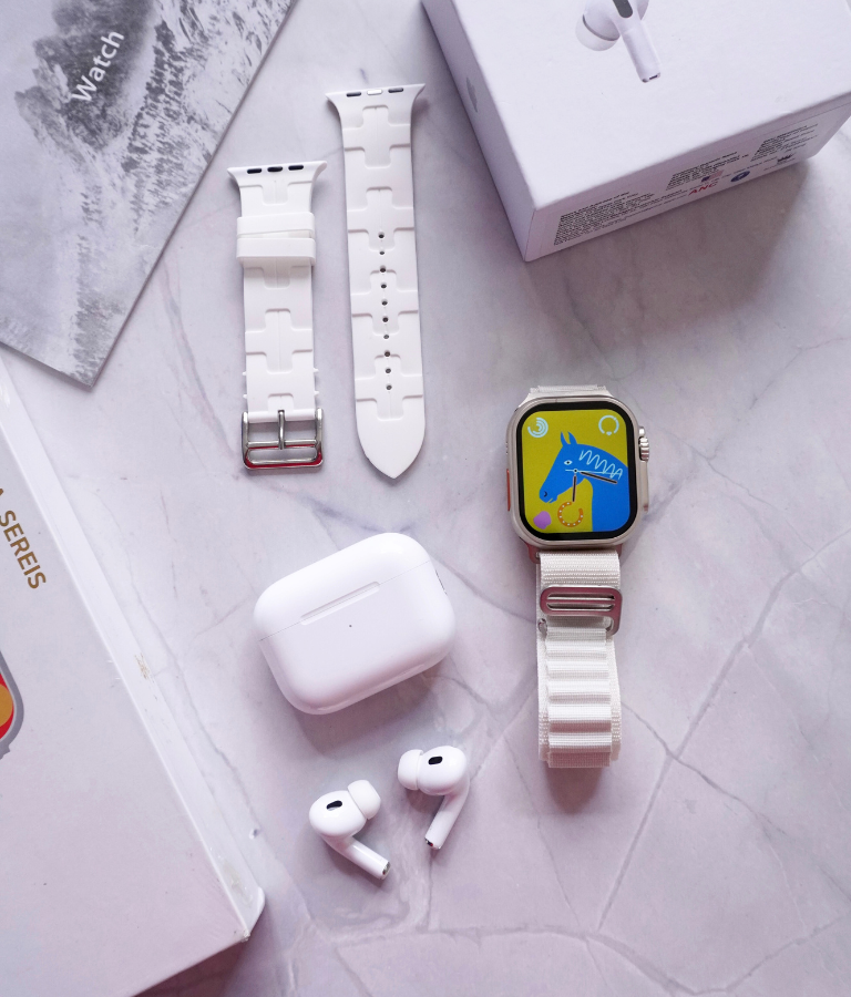 AirPods Pro 2 & Ultra Smartwatch | Buzz Street™ Prime Combo