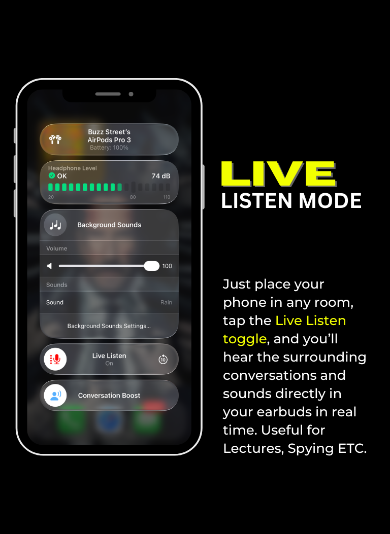 AirPods Pro 3 With Noise Cancellation | Free 5000mAH Mag Safe