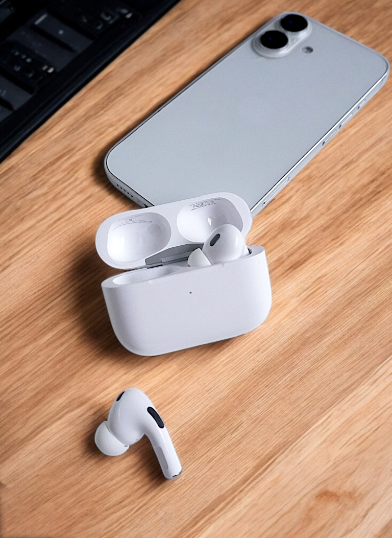 AirPods Pro 2nd Gen With ANC | Free Silicone Case & 5000mAH Mag Safe