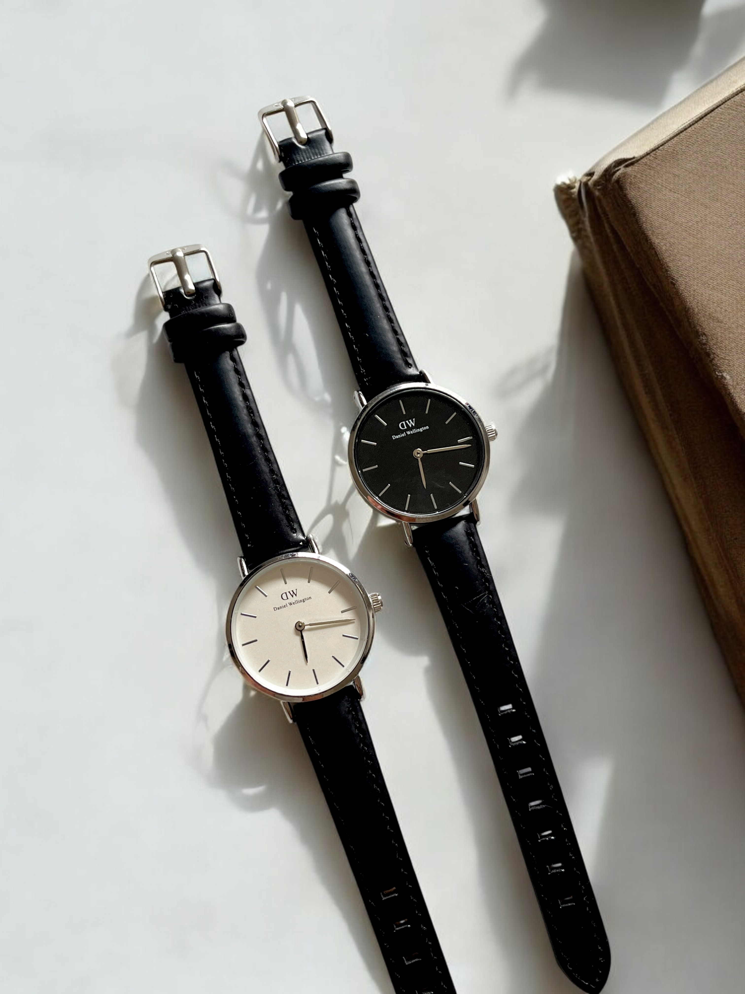 Daniel Wellington Classic Petite 32mm Women’s Watch – Black Leather Strap