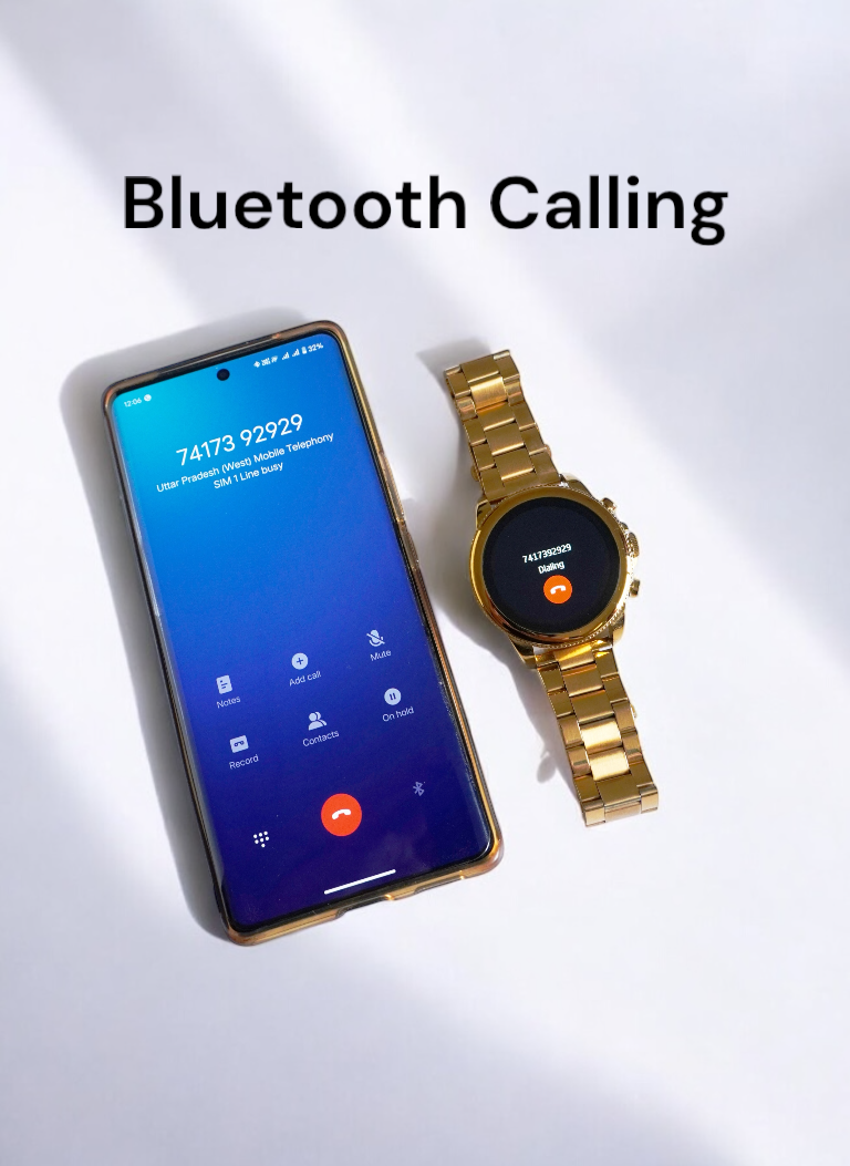 Fossil Generation 6 Gold Stainless Steel Metal Chain Smartwatch