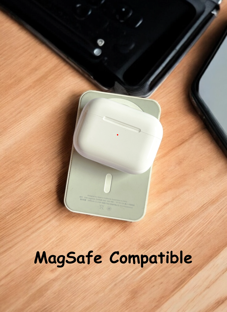 AirPods Pro 2nd Gen With ANC | Free Silicone Case & 5000mAH Mag Safe