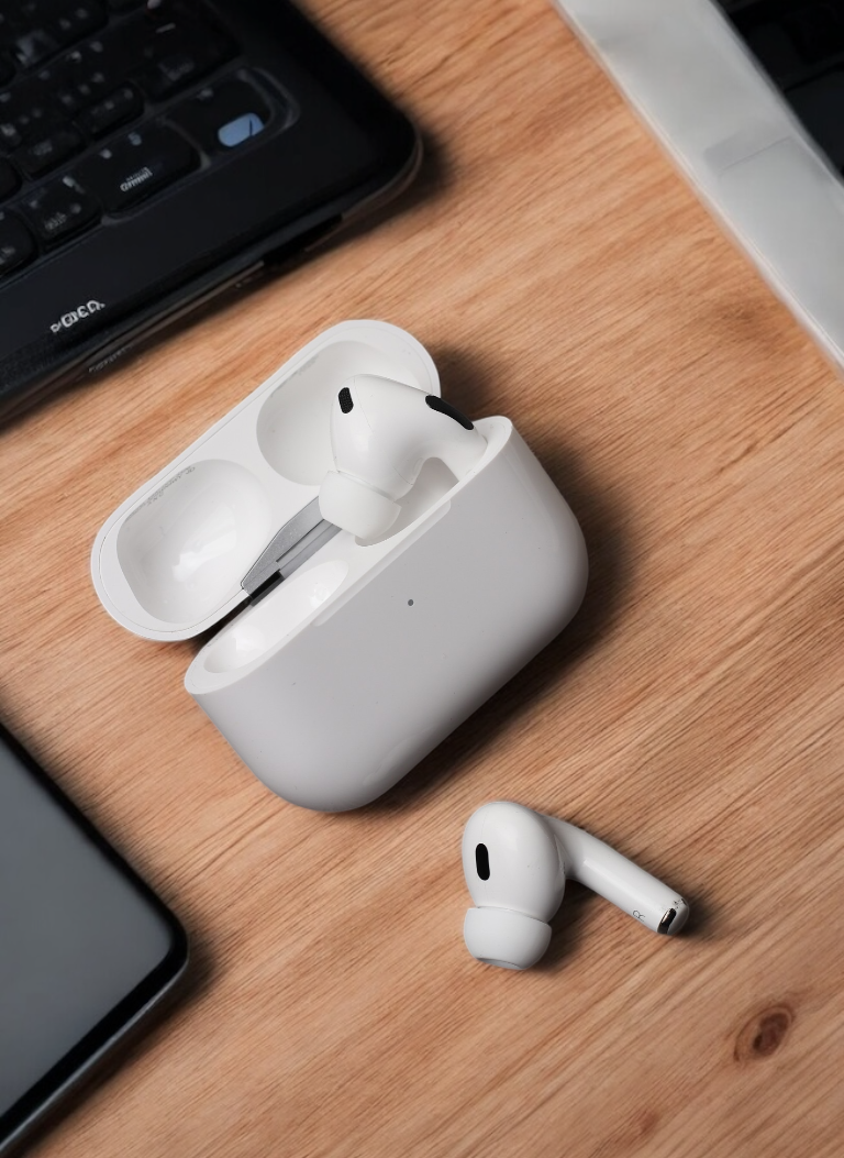 AirPods Pro 2nd Gen With ANC | Free Silicone Case & 5000mAH Mag Safe