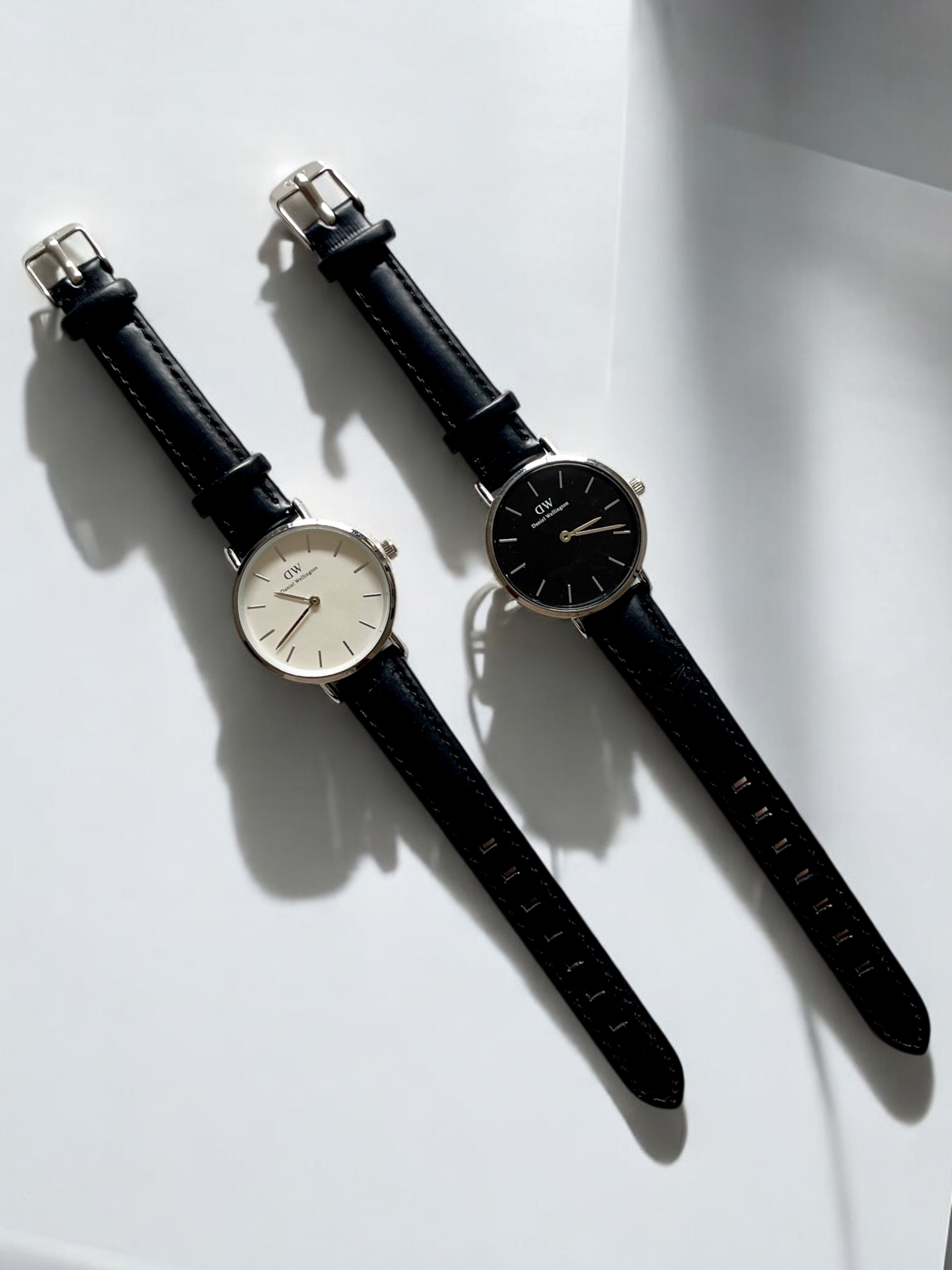 Daniel Wellington Classic Petite 32mm Women’s Watch – Black Leather Strap