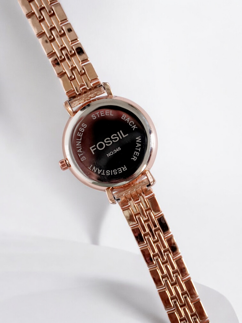 Fossil (FS670) Women’s Rose Gold Analog Watch – 34mm Classic Watch